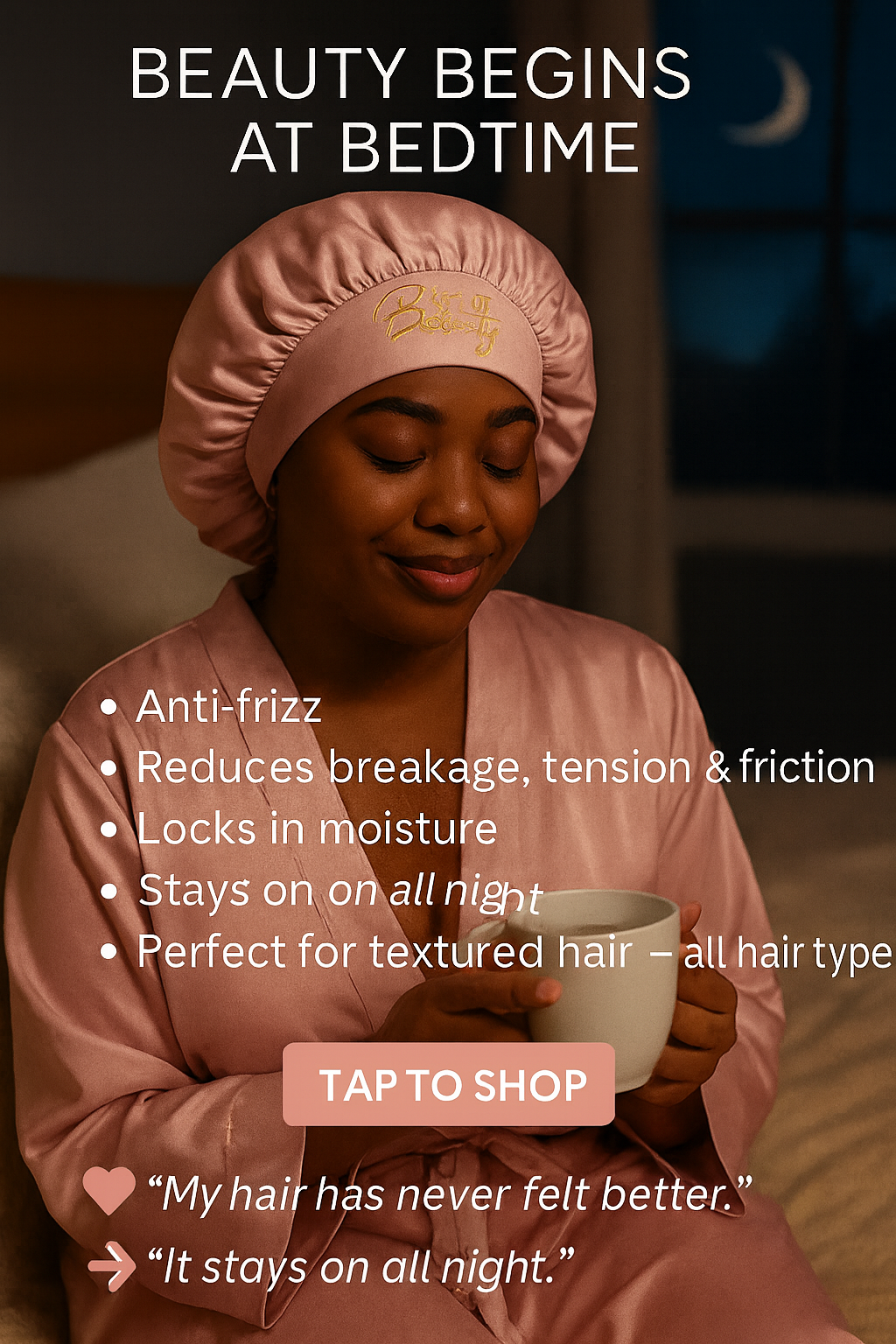 Premium Silk Bonnets