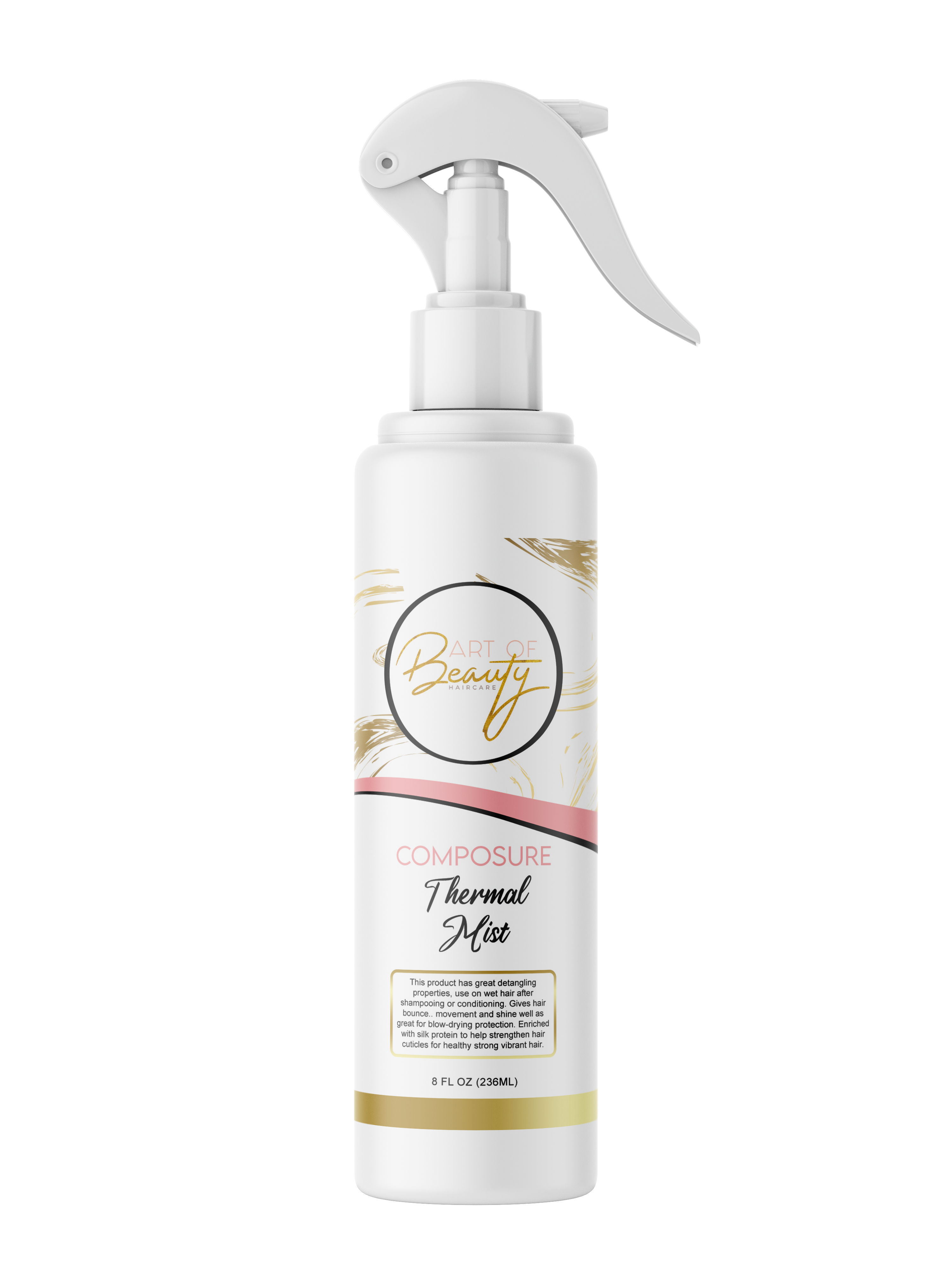 Silk detangling and heat protection all in one amazing product. It will leave your tresses feeling soft and silky without any build-up. Can be used to blow dry natural or relaxed hair. www.artofbeautyproducts.com