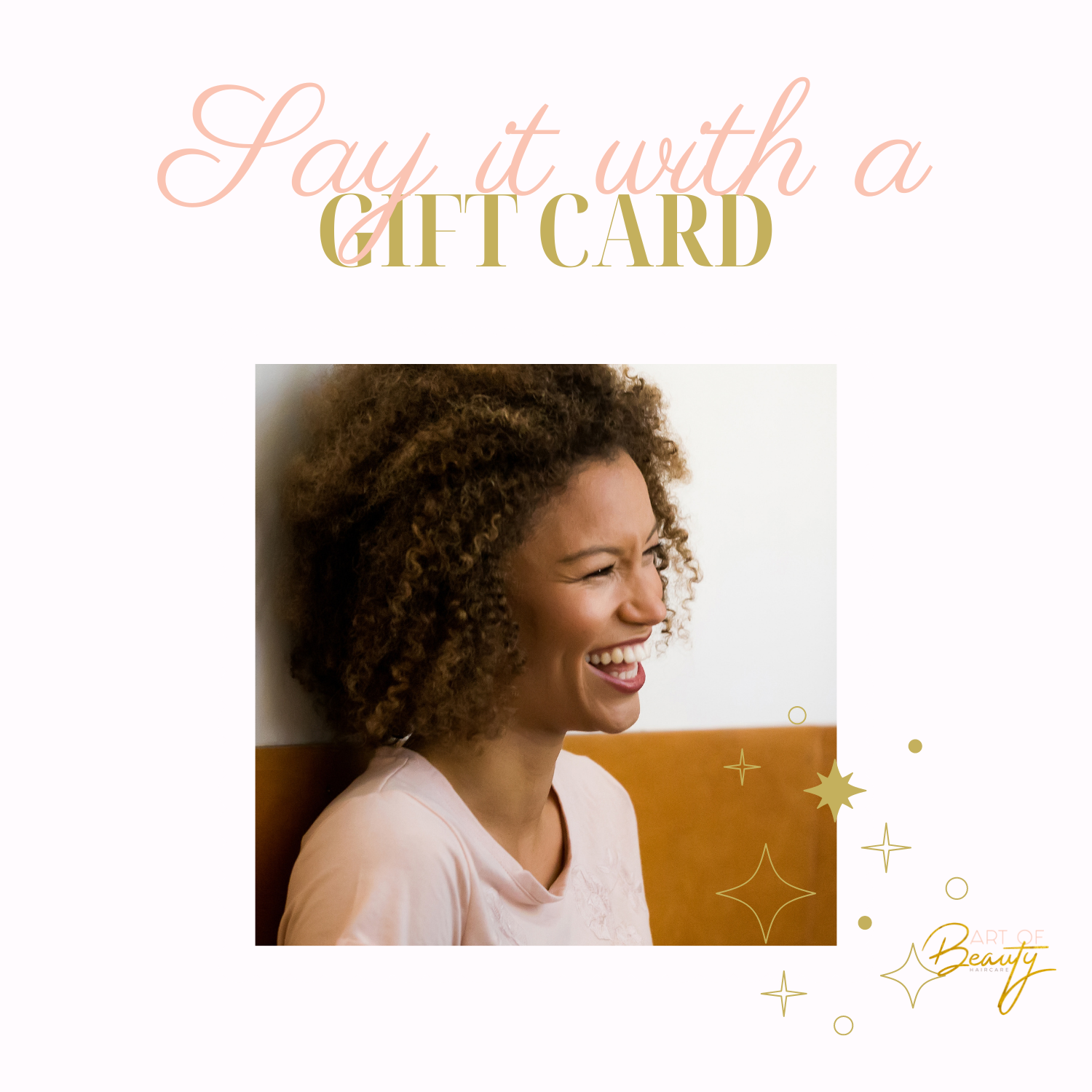 Art of beauty products gift card